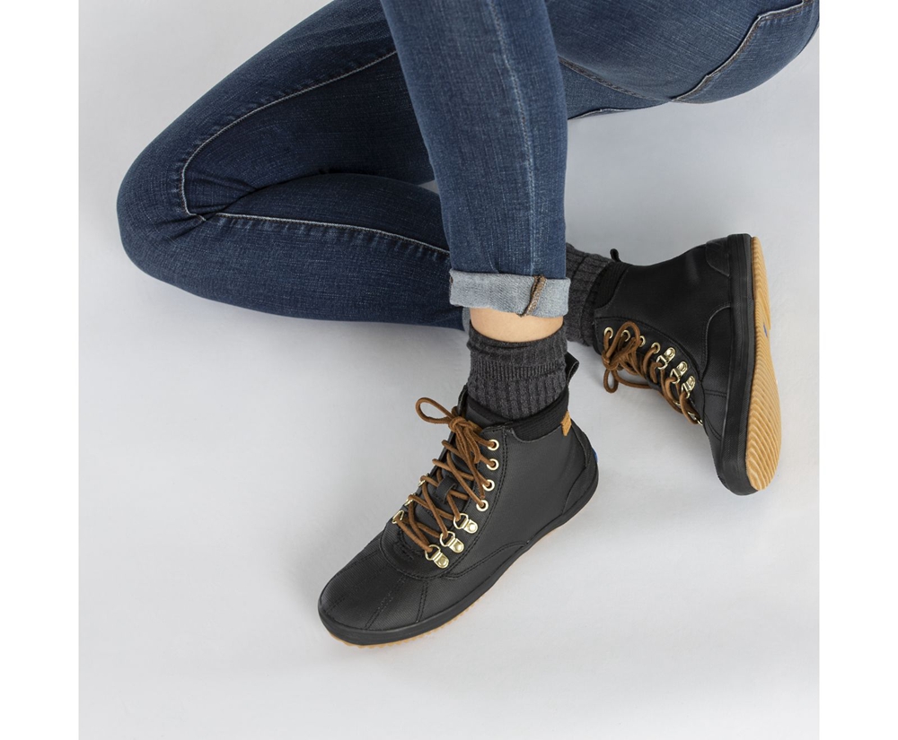 Botas Keds Mujer Negras - Scout Water-Resistant W/ Thinsulate™ - 189-YCQSUA